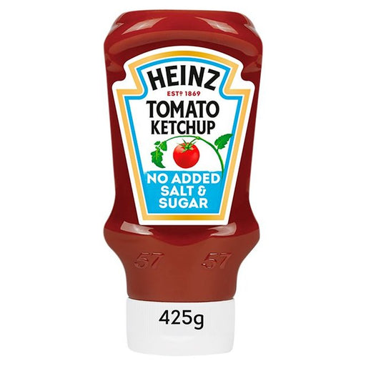 Heinz Tomato Ketchup No Added Sugar & Salt 425g Botiga