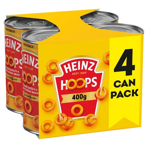Heinz Spaghetti Hoops 4 x 400g Botiga