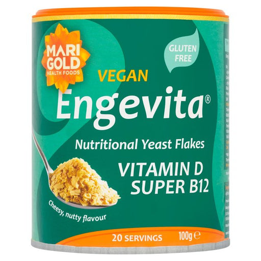 Marigold Super Engevita Yeast Flakes with Vitamin D & B12 100g Botiga