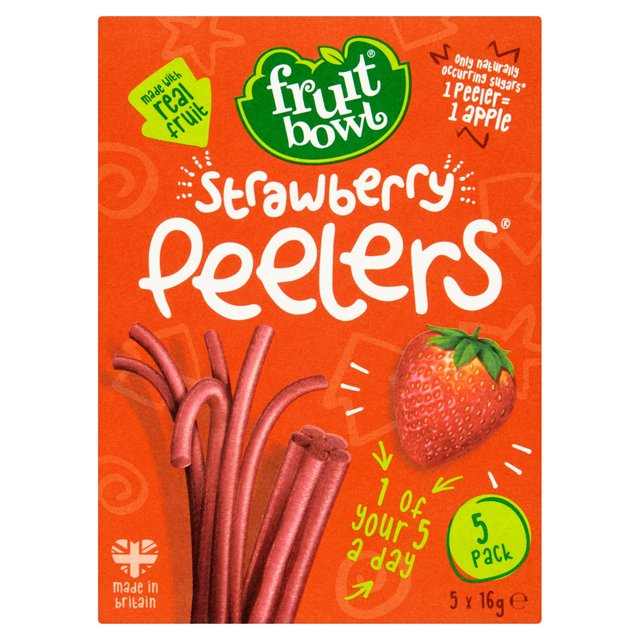 Fruit Bowl Strawberry Peelers 5 x 16g Botiga