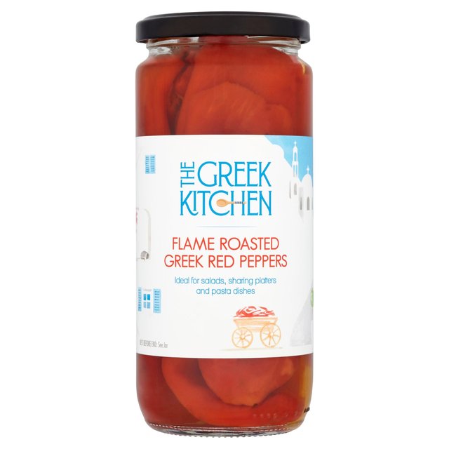 The Greek Kitchen Flame Roasted Red Peppers 450g Botiga