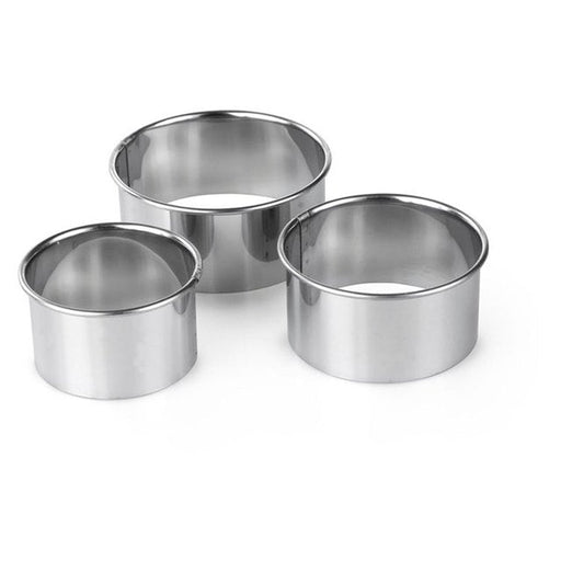 Tala Pastry Cutters Plain Set Of 3 S/S 3 per pack Botiga