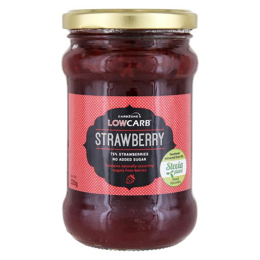 Carbzone LowCarb Strawberry Jam 320g Botiga