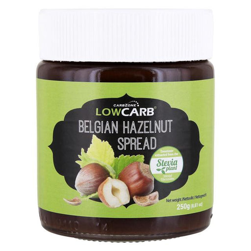 Carbzone LowCarb Belgian Hazelnut Spread 250g Botiga