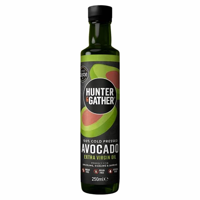 Hunter & Gather Cold Pressed Extra Virgin Avocado Oil 250ml Botiga