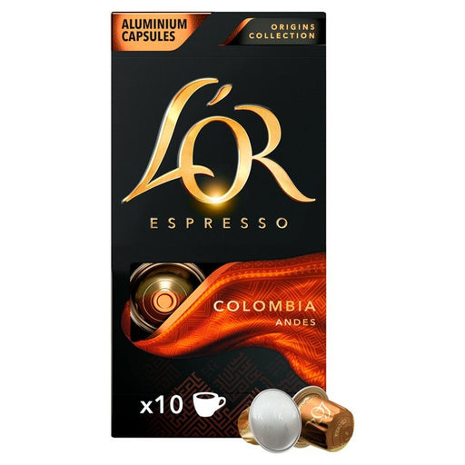 L'OR Colombia Coffee Pods x10 Intensity 8 10 per pack Botiga