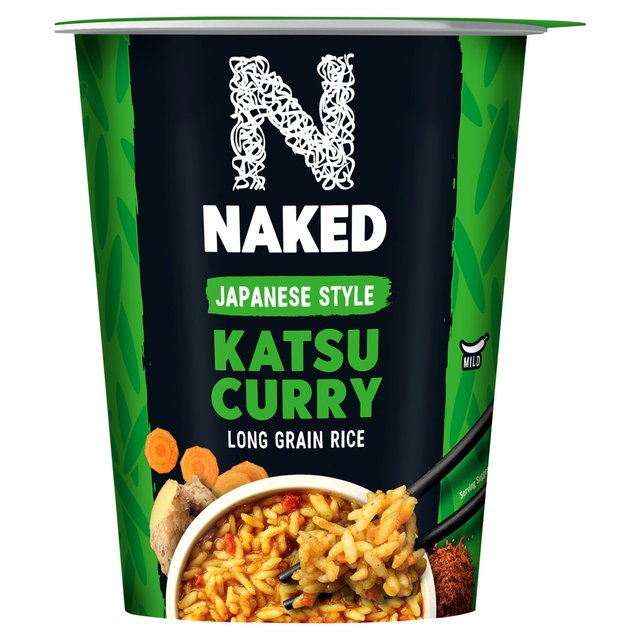 Naked Rice Japanese Chicken Katsu Curry 78g Botiga