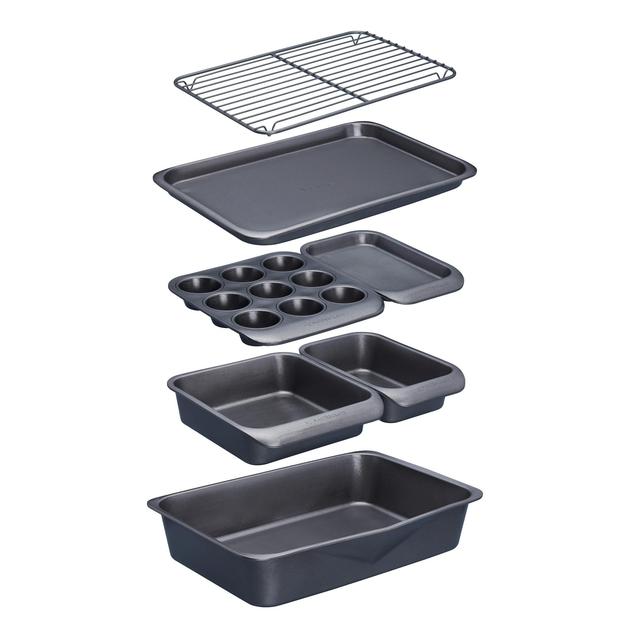 MasterClass Smart Space Stacking Non-Stick Bakeware Set 7 per pack Botiga
