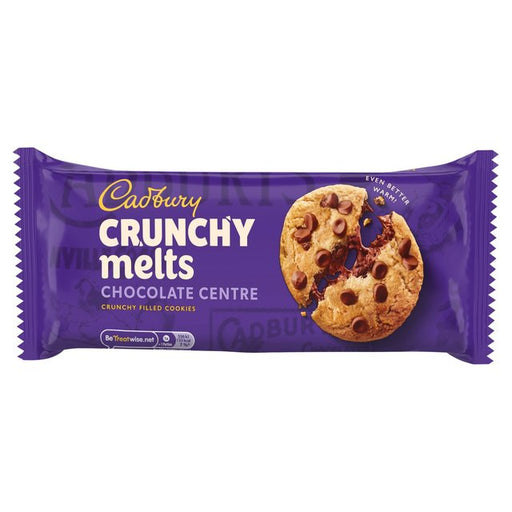 Cadbury Crunchy Melts Chocolate Centre Cookies 156g Botiga