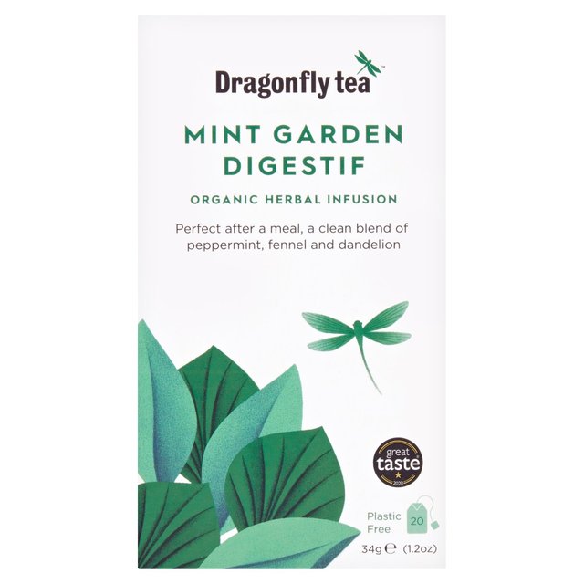 Dragonfly Organic Mint Garden Digestif 20 per pack Botiga