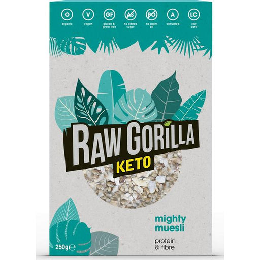 Raw Gorilla Mighty Muesli Keto 250g Botiga