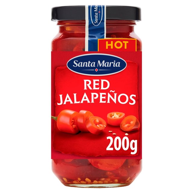 Santa Maria Red Jalapenos 200g Botiga