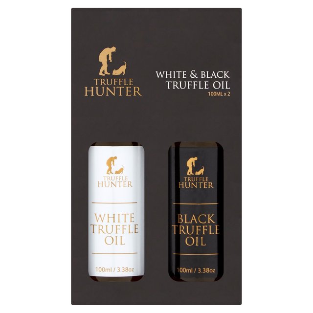 TruffleHunter, Black & White Truffle Oil Selection 2 x 100ml Botiga