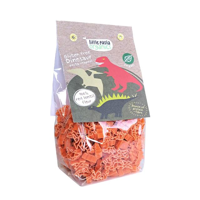 Little Pasta Organics Organic Red Lentil Dinosaur Shaped Pasta Gluten Free 250g Botiga