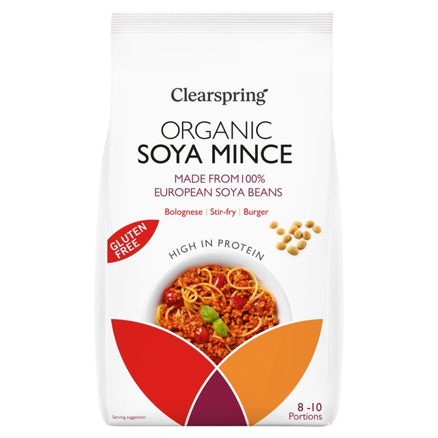 Clearspring Organic Soya Mince 250g Botiga