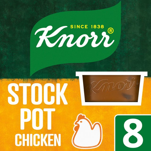 Knorr 8 Chicken Stock Pot 8 x 28g Botiga