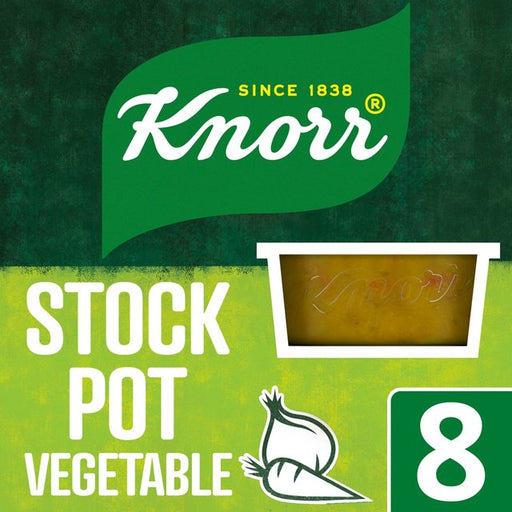 Knorr 8 Vegetable Stock Pot 8 x 28g Botiga