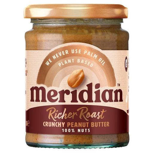 Meridian Rich Roast Crunchy Peanut Butter 280g Botiga