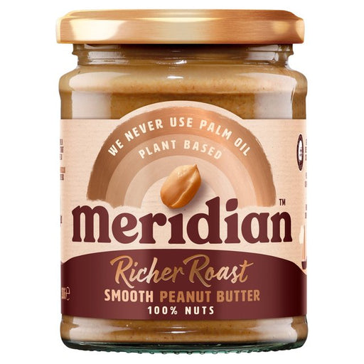 Meridian Rich Roast Smooth Peanut Butter 280g Botiga