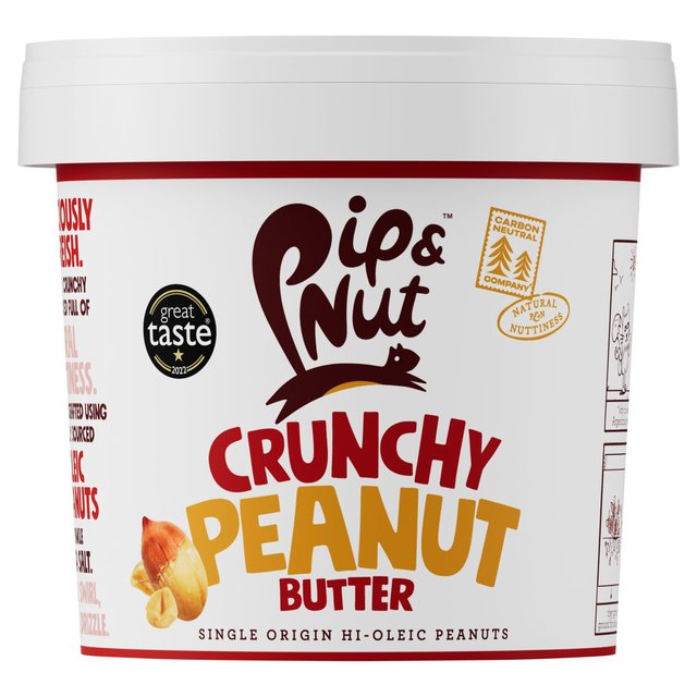 Pip & Nut Crunchy Peanut Butter 1kg Botiga