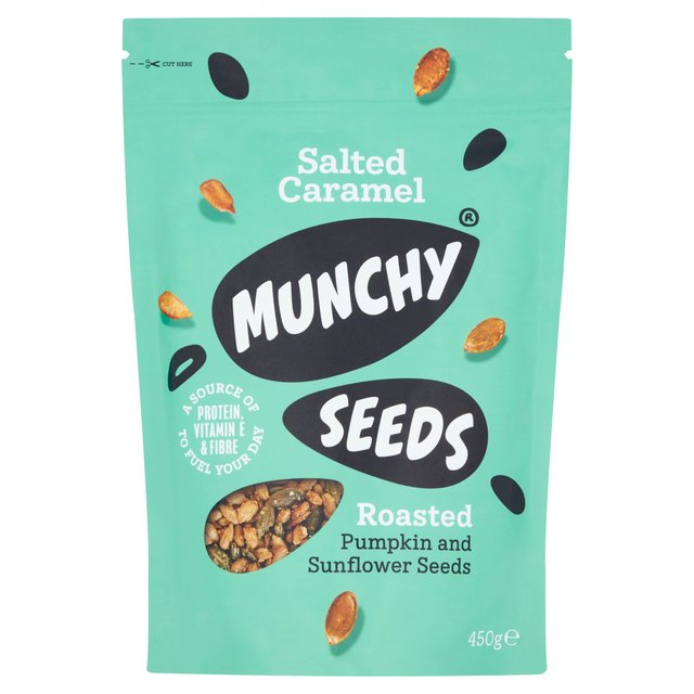 Munchy Seeds Salted Caramel Pouch 450g Botiga