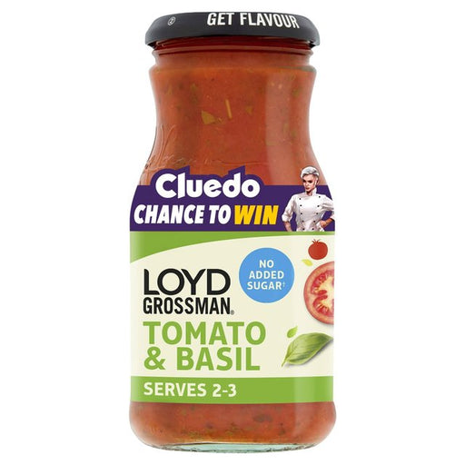 Loyd Grossman Tomato & Basil No Added Sugar 350g Botiga