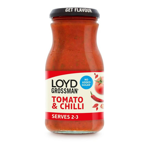 Loyd Grossman Tomato & Chilli No Added Sugar 350g Botiga