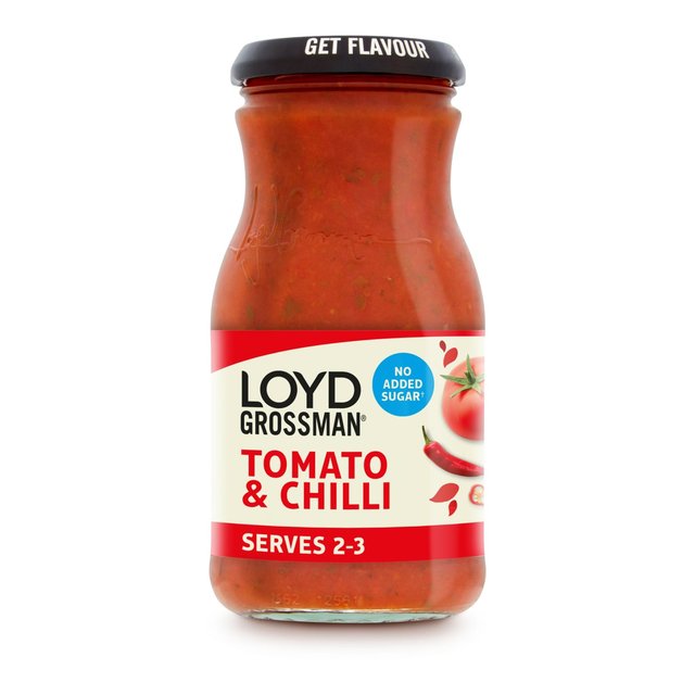 Loyd Grossman Tomato & Chilli No Added Sugar 350g Botiga