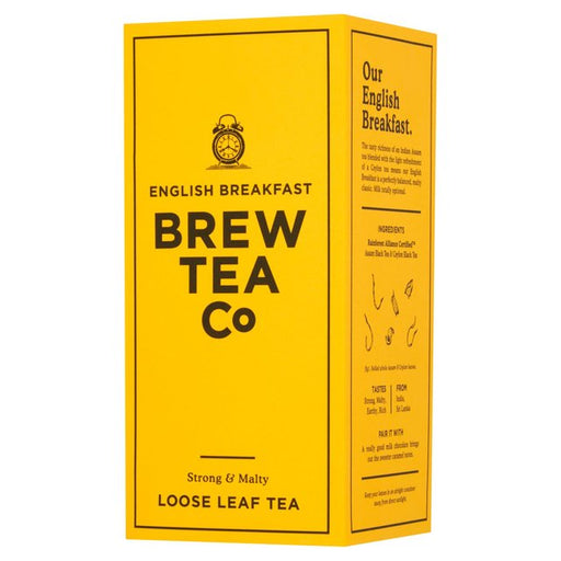 Brew Tea Co English Breakfast Loose Leaf Tea 113g Botiga