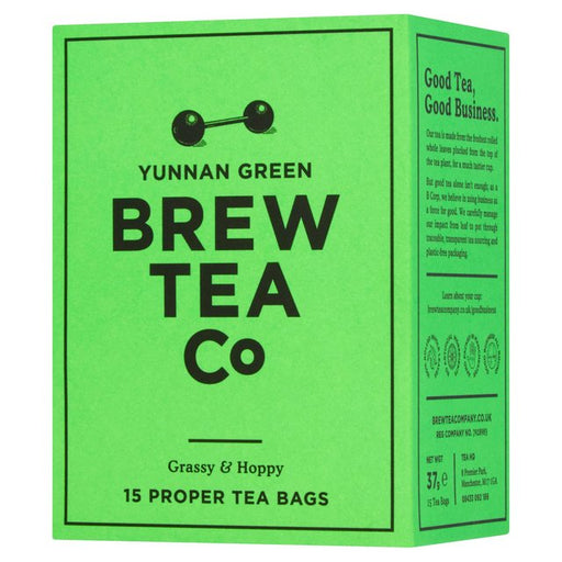 Brew Tea Co Green Tea Tea Bags 15 per pack Botiga