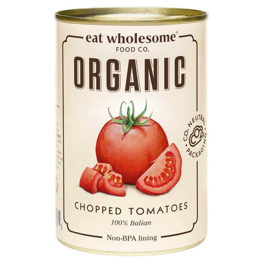 Eat Wholesome Organic Chopped Tomatoes 400g Botiga