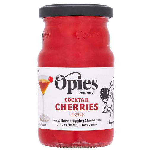 Opies Cocktail Cherries Maraschino 225g Botiga