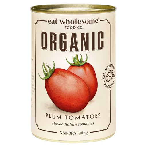 Eat Wholesome Organic Peeled Plum Tomatoes 400g Botiga
