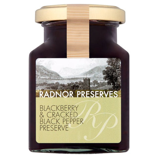 Radnor Preserves Blackberry & Cracked Pepper Preserve 240g Botiga