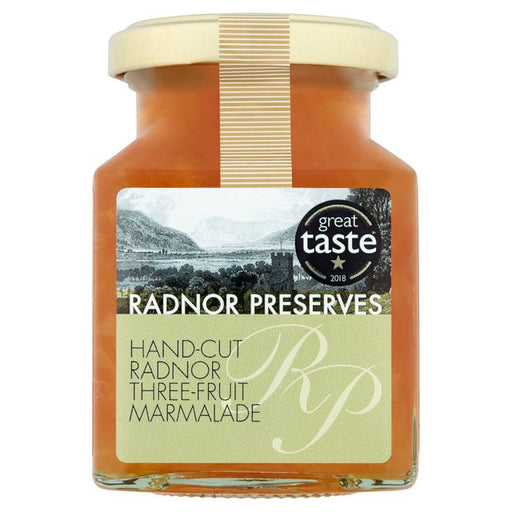 Radnor Preserves Radnor Three Fruit Marmalade 240g Botiga