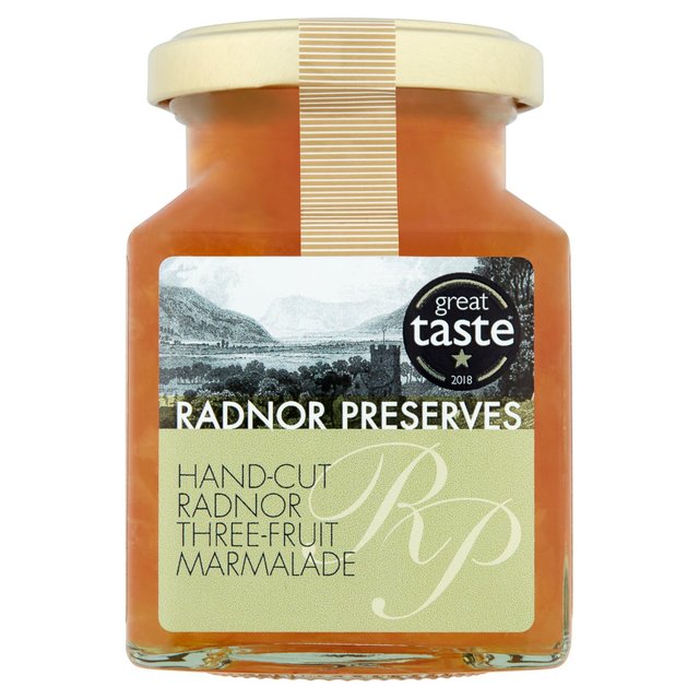 Radnor Preserves Radnor Three Fruit Marmalade 240g Botiga