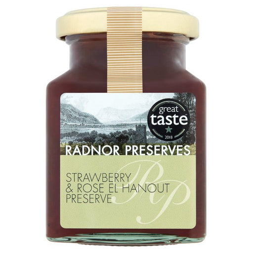 Radnor Preserves Strawberry & Rose El Hanout Preserve 240g Botiga