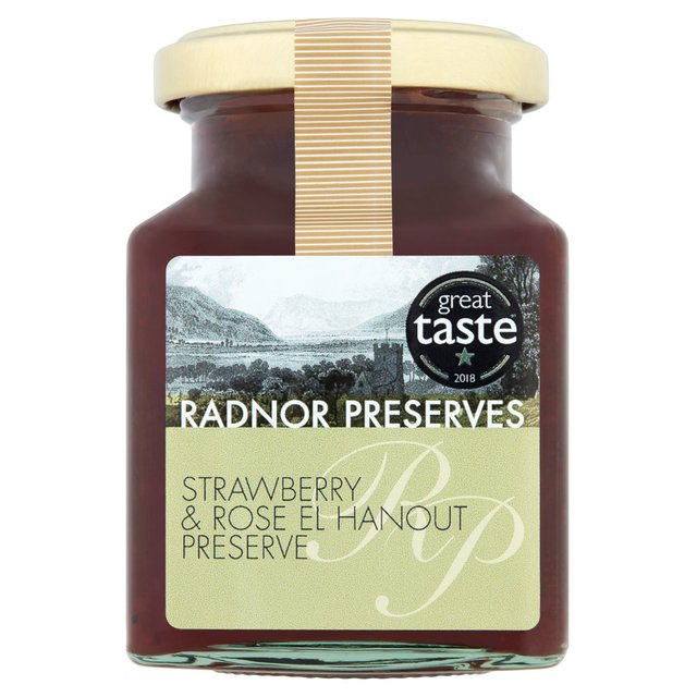 Radnor Preserves Strawberry & Rose El Hanout Preserve 240g Botiga