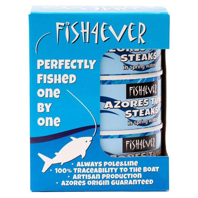 Azores Skipjack Tuna Steaks in Spring Water 3 x 160g Botiga