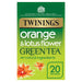 Twinings Orange & Lotus Flower Green Tea 20 per pack Botiga