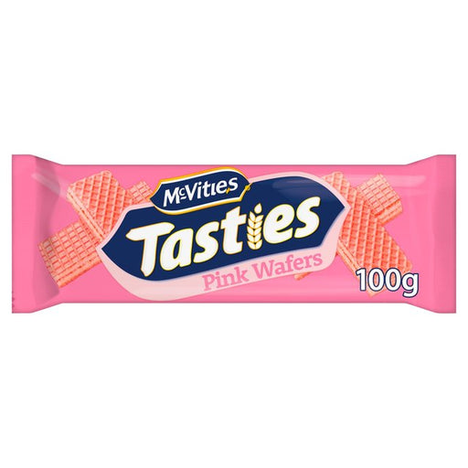 McVitie's Tasties Pink Wafer Biscuits 100g Botiga