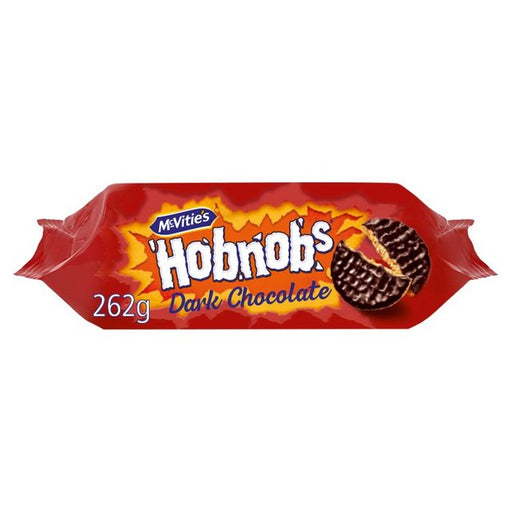 McVitie's Hobnob's Biscuits The Oaty One Dark Chocolate 262g Botiga