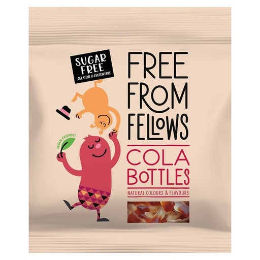 Free From Fellows Vegan Sugar Free Cola Bottles 70g Botiga