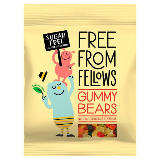 Free From Fellows Vegan Sugar Free Gummy Bears 70g Botiga