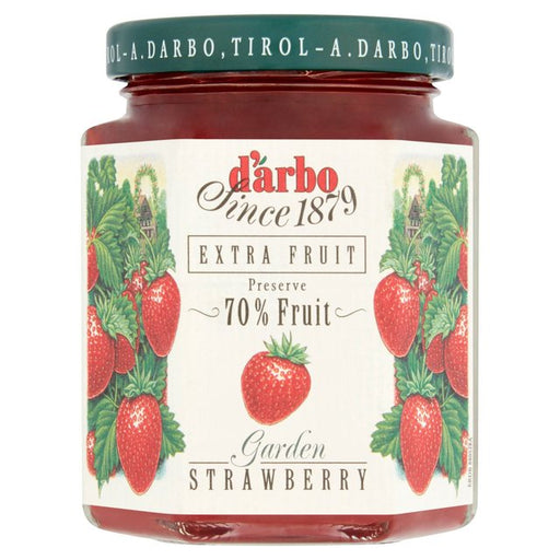 Darbo Strawberry Jam 70% Fruit 200g Botiga