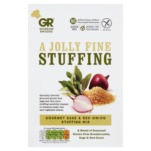 Gordon Rhodes Gourmet Sage & Onion Stuffing Mix 125g Botiga