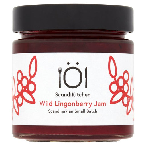 Scandi Kitchen Wild Lingonberry Jam 200g Botiga
