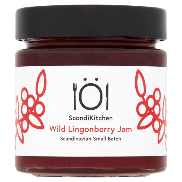 Scandi Kitchen Wild Lingonberry Jam 200g Botiga