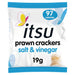 itsu Salt & Vinegar Prawn Crackers 19g Botiga