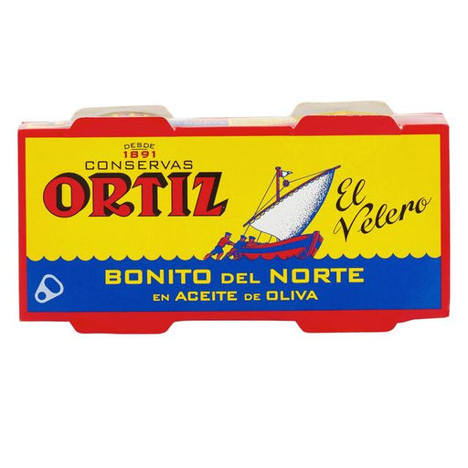 Brindisa Ortiz Albacore Tuna Fillets In Olive Oil Bonito del Norte 2 x 63g Botiga